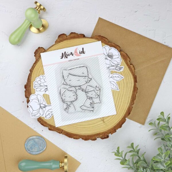 sello mamá Amor Incondicional Alúa Cid scrapbooking La esquinita del scrap México 3