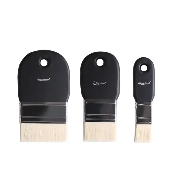 set de 3 brochas para mix media pegamento Suzzy 3