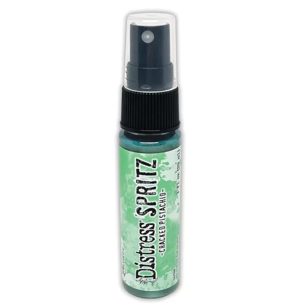 tinta distress spritz cracked pistachio tim holtz