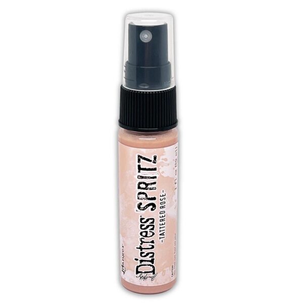 tinta distress spritz tattered rose tim holtz
