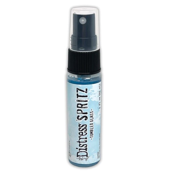 tinta distress spritz tumbled glass tim holtz