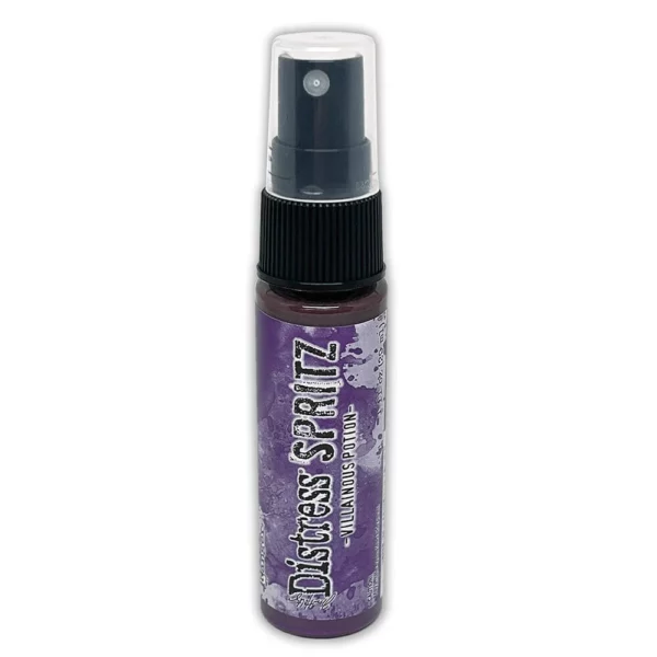 tinta distress spritz villanous poison tim holtz