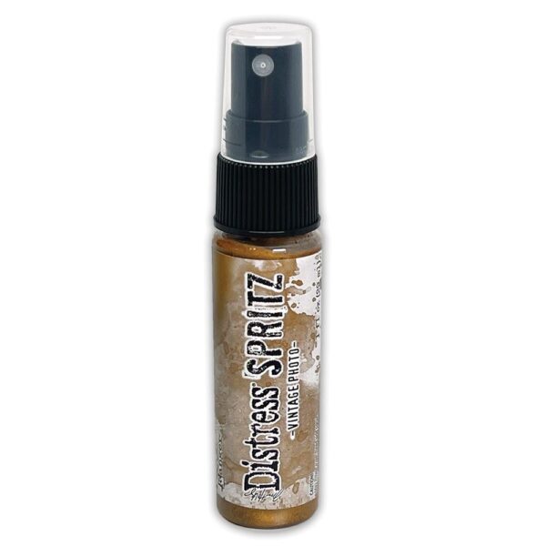 tinta distress spritz vintage photo tim holtz