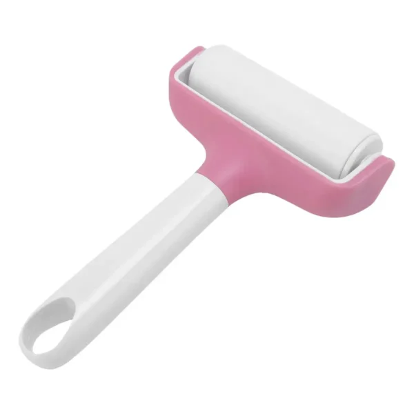 kit de rodillo brayer y pinza rosa 2