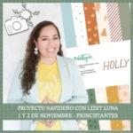 taller Lizet Luna álbum de navidad Holly Jolly de Mintopía NOVIEMBRE 2025