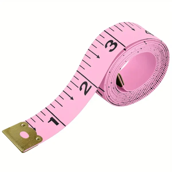 cinta métrica flexible rosa 1