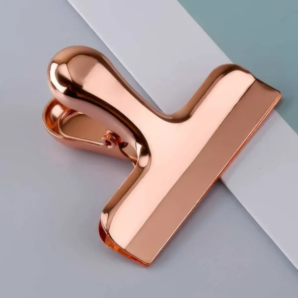pinza para papel vintage oro rosa Suzzy La esquinita del scrap México 2