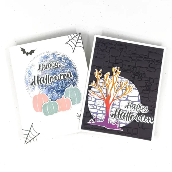 taller de tarjetería Halloween Vale Scrap La esquinita del scrap México