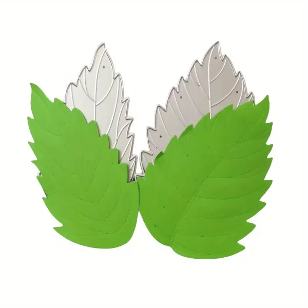 Troquel suaje hoja tropical grande 75x105 mm para proyectos botánicos y de verano
