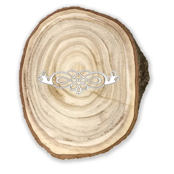 Troquel suaje cenefa ornamentada de 12x35 mm para decorar tarjetas y álbumes