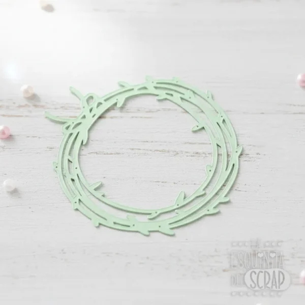 49 troquel suaje círculos decorados florales 118 mod.1 ejemplo