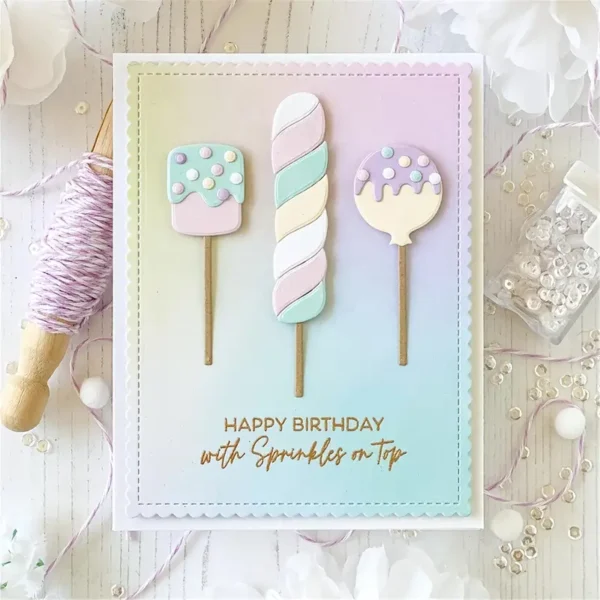 suaje troquel set de golosinas ejemplo