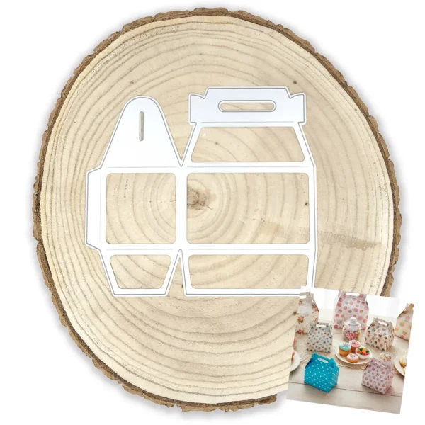 troquel caja 3D lonchera web