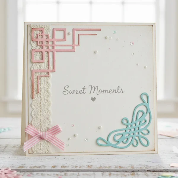 troquel suaje esquineros geométrico y ornamentado ejemplo 2