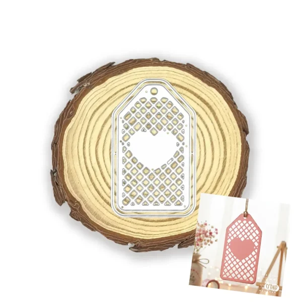 troquel suaje tag etiqueta regalo doble capa con corazones y enrejado mod.2 webp