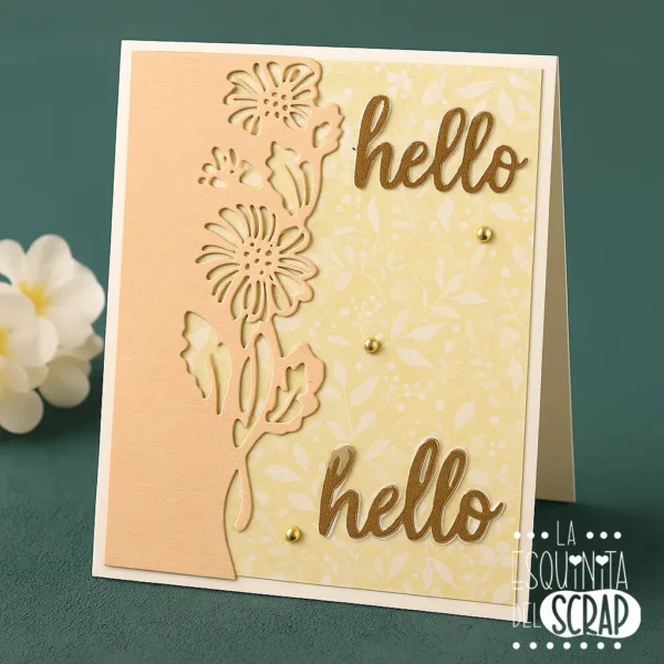 99 troquel suaje borde cenefa para tarjetas con flor mod.1 ejemplo