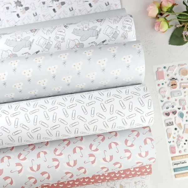 Bloc de papeles 12×12 Sea lo que sea Alúa Cid scrapbooking 1