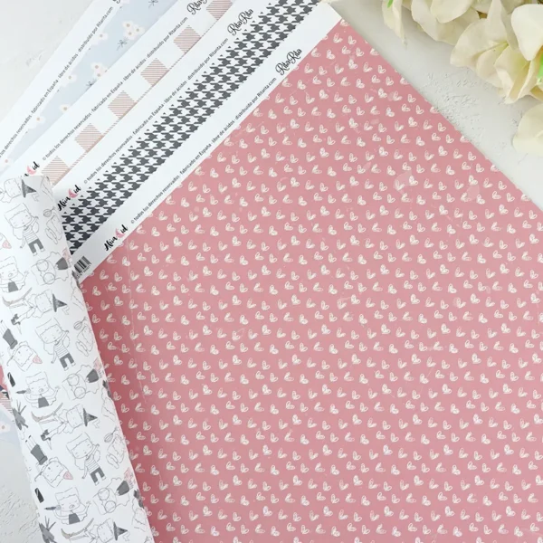 Papel laminado Bellis Perennis Sea lo que sea Alúa Cid scrapbooking 2