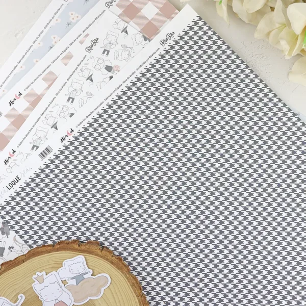 Papel laminado Cocomademoiselle Sea lo que sea Alúa Cid scrapbooking 1