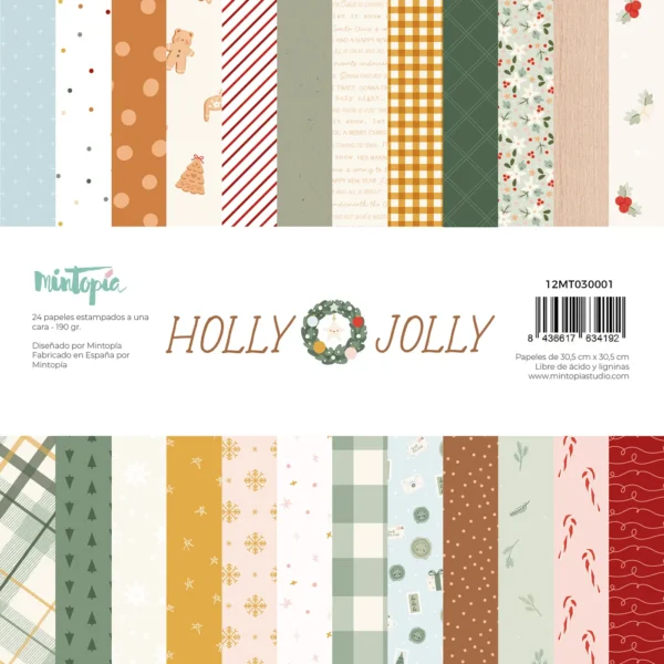 Stack 12x12 Holly Jolly