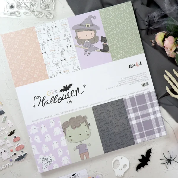 bloc papel cute halloween de alua cid 14