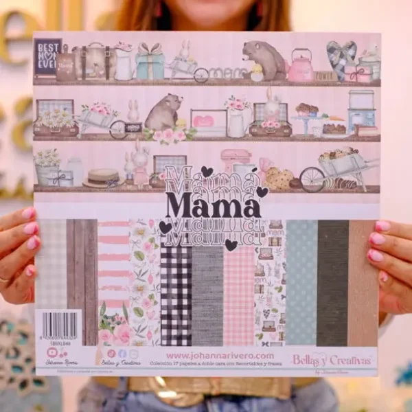 colección 12x12 Mamá Johanna Rivero scrapbooking