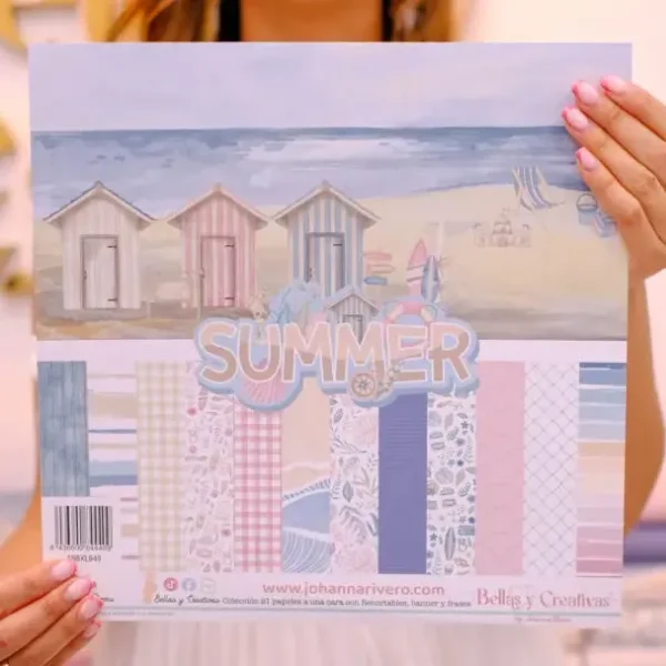 colección 12x12 Summer Johanna Rivero scrapbooking