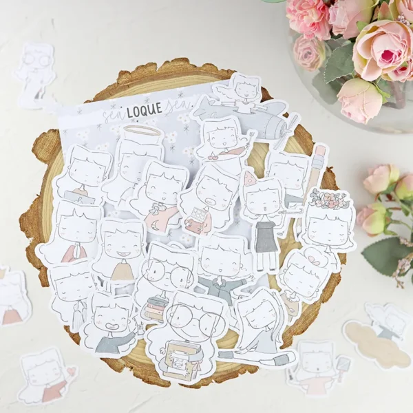 set de die cuts troquelados Sea lo que sea Alúa Cid scrapbooking 1