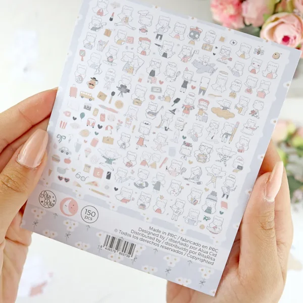 set de die cuts troquelados Sea lo que sea Alúa Cid scrapbooking 6