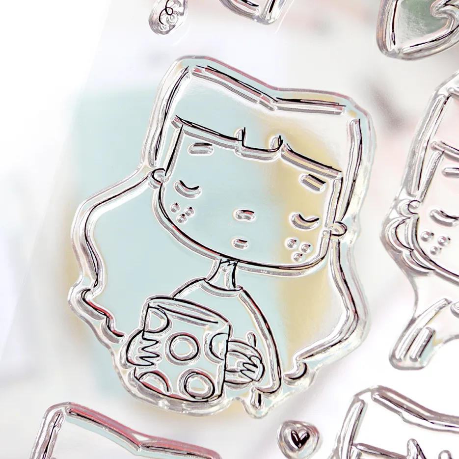 set de sellos esmivida colección Sea lo que sea Alúa Cid scrapbooking 5