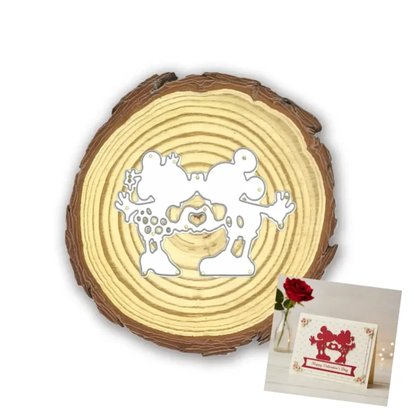 troquel suaje Mickey y Minnie besándose copia copia