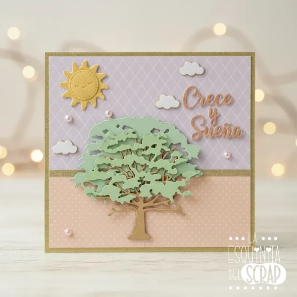 troquel suaje árbol con capas de profundidad ejemplo copia