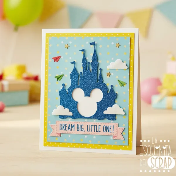 troquel suaje castillo de Disney ejemplo copia