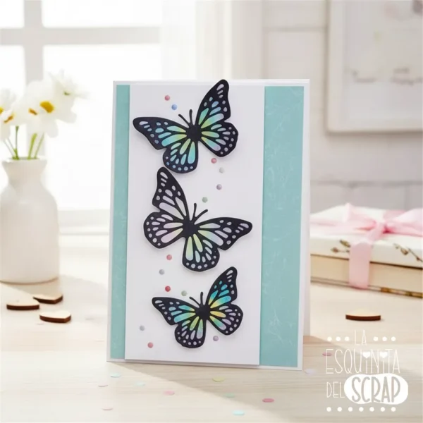 troquel suaje mariposas primavera ejemplo copia