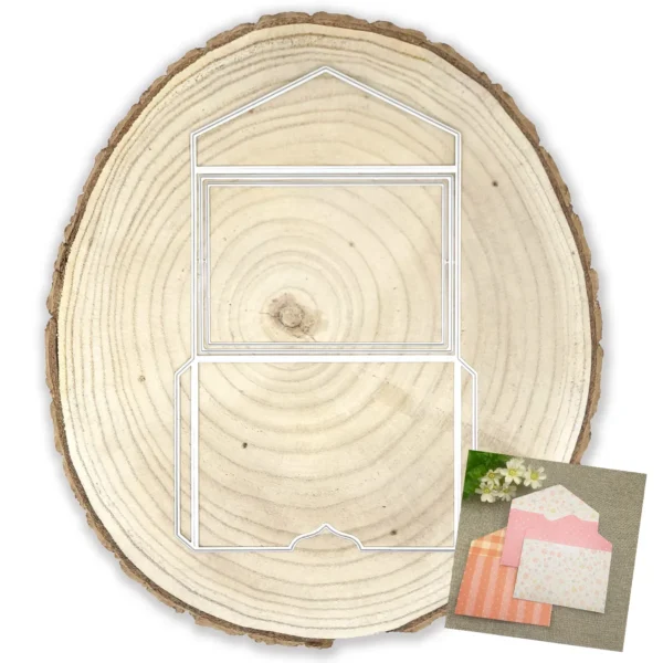 Troquel sobre XL de 117x80 mm para scrapbooking y tarjetería