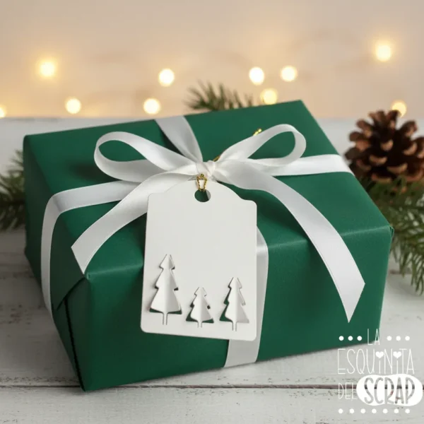 troquel suaje tag etiqueta para regalo con árboles calado ejemplo copia