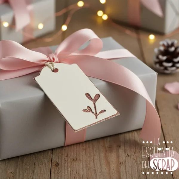troquel suaje tag etiqueta para regalo con rama calada ejemplo copia
