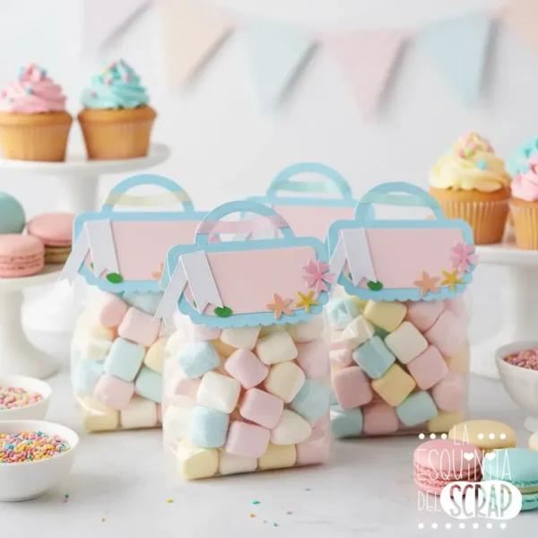 troquel suaje topper festoneado con decoraciones ejemplo copia