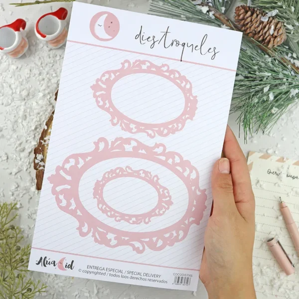 troqueles de marcos Abu colección Ohana en diciembre Alúa Cid scrapbooking 1