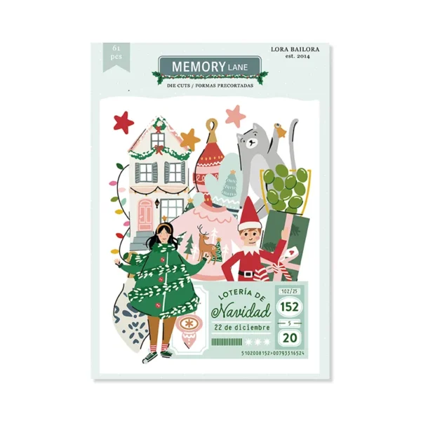 ELB0234 Die cuts ilustraciones MEMORY LANE