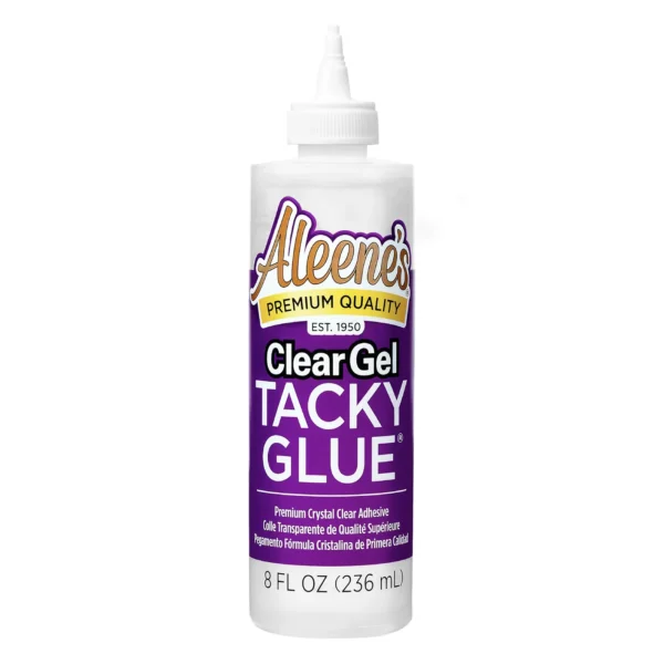 pegamento adhesivo tacky glue clear gel 8oz