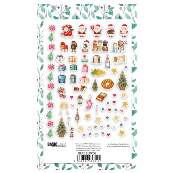 set de die cuts colección Charm Elena Roche