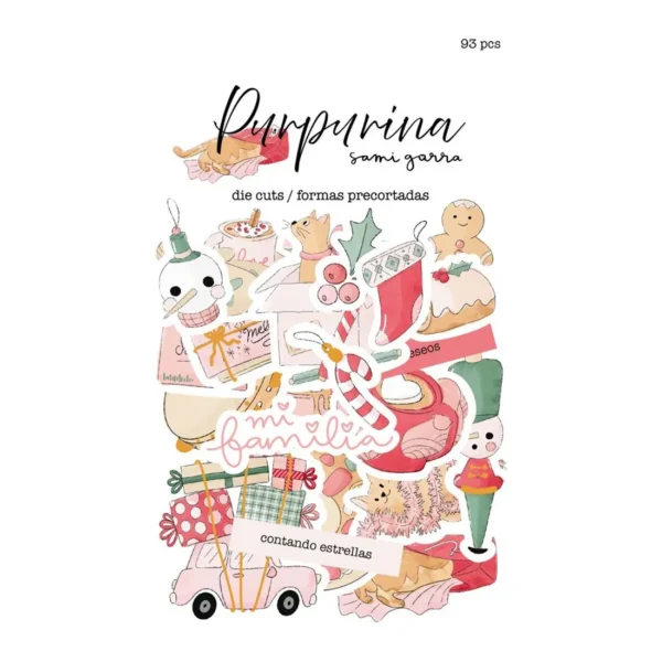 set de die cuts colección Purpurina Sami Garra 2