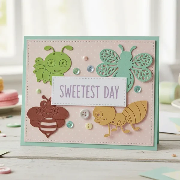 troquel suaje abejas insectos ejemplo