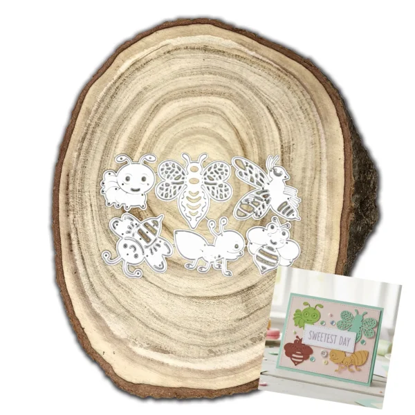 troquel suaje abejas insectos web