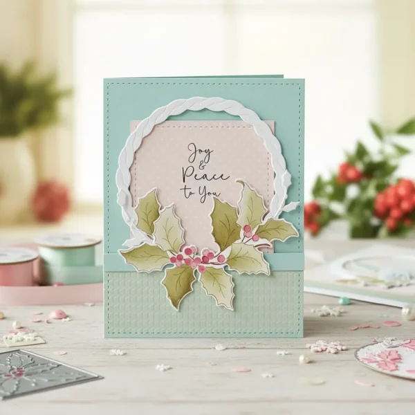 troquel suaje nido de círculos de soga ejemplo