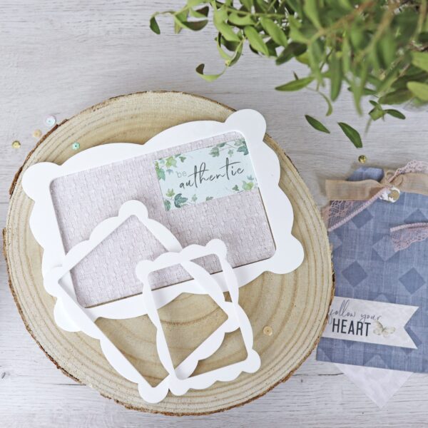 Set 3 marcos de metacrilato candy Alúa Cid