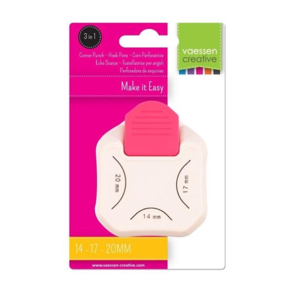 redondeadora de esquinas Vaessen Creative 14 17 20mm 1