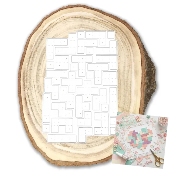 troquel suaje piezas puzzle tetris Suzzy web