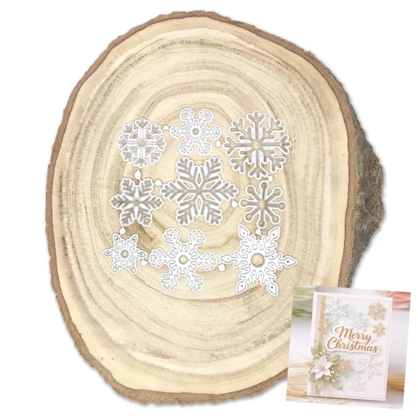 troquel suaje set de copos de nieve web